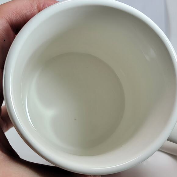 Vintage Merry Christmas Mug WCL Retro Holly Holiday Coffee Cup - Picture 10 of 10